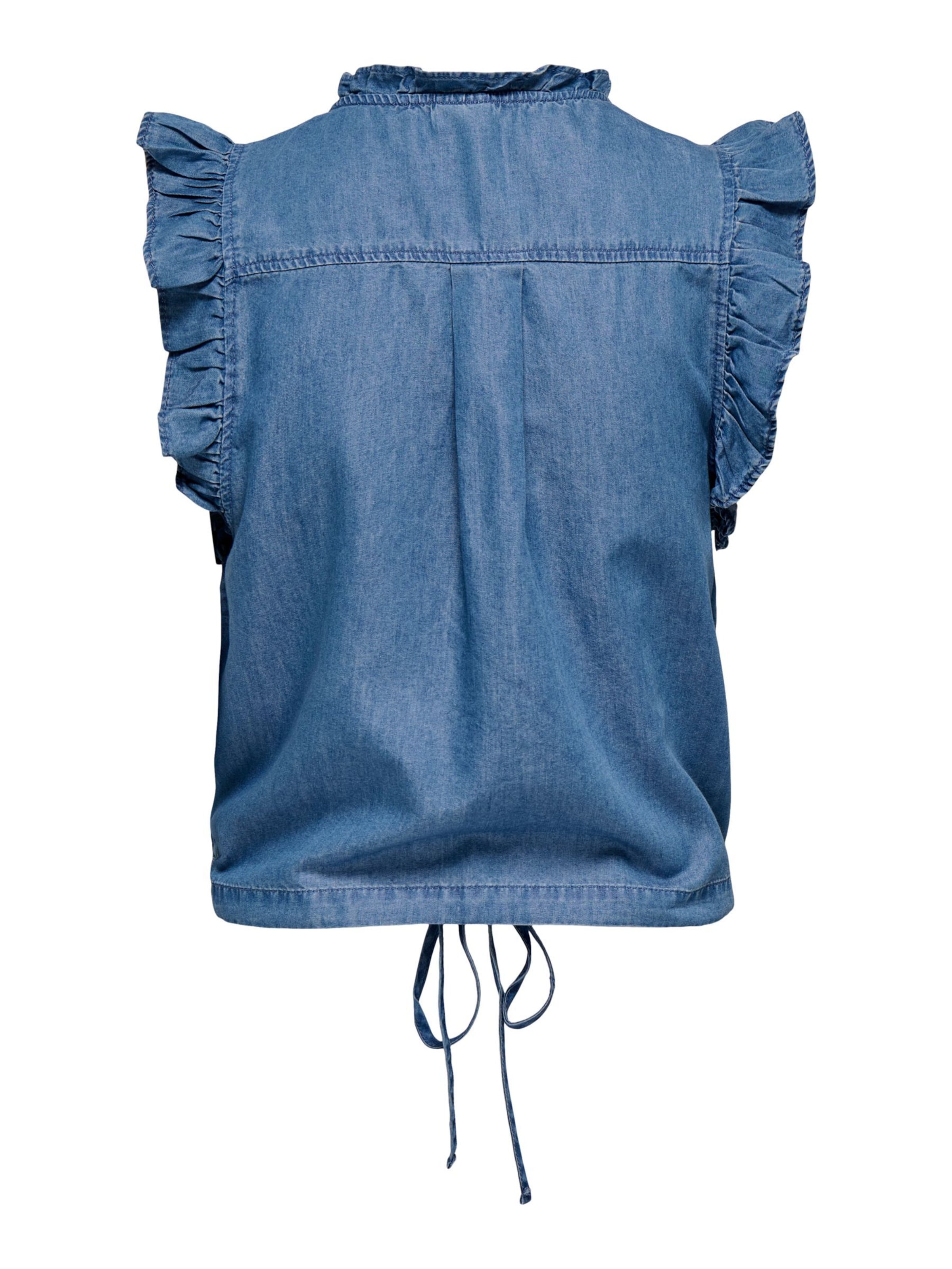 ONLY Bluse 'ONLBea' in Blau