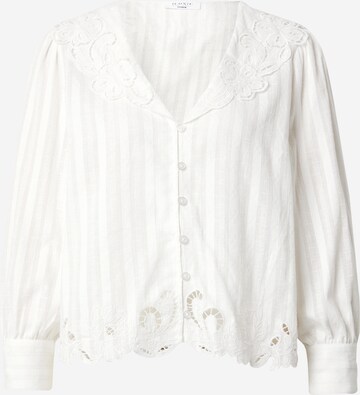 Camicia da donna 'Greta' di ABOUT YOU x Iconic by Tatiana Kucharova in bianco: frontale