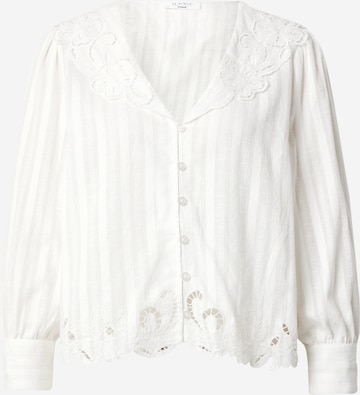 ABOUT YOU x Iconic by Tatiana Kucharova Blouse 'Greta' in White: front