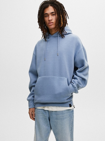 Sweat-shirt Pull&Bear en bleu