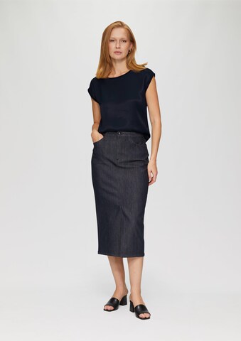 s.Oliver BLACK LABEL Футболка в Синий