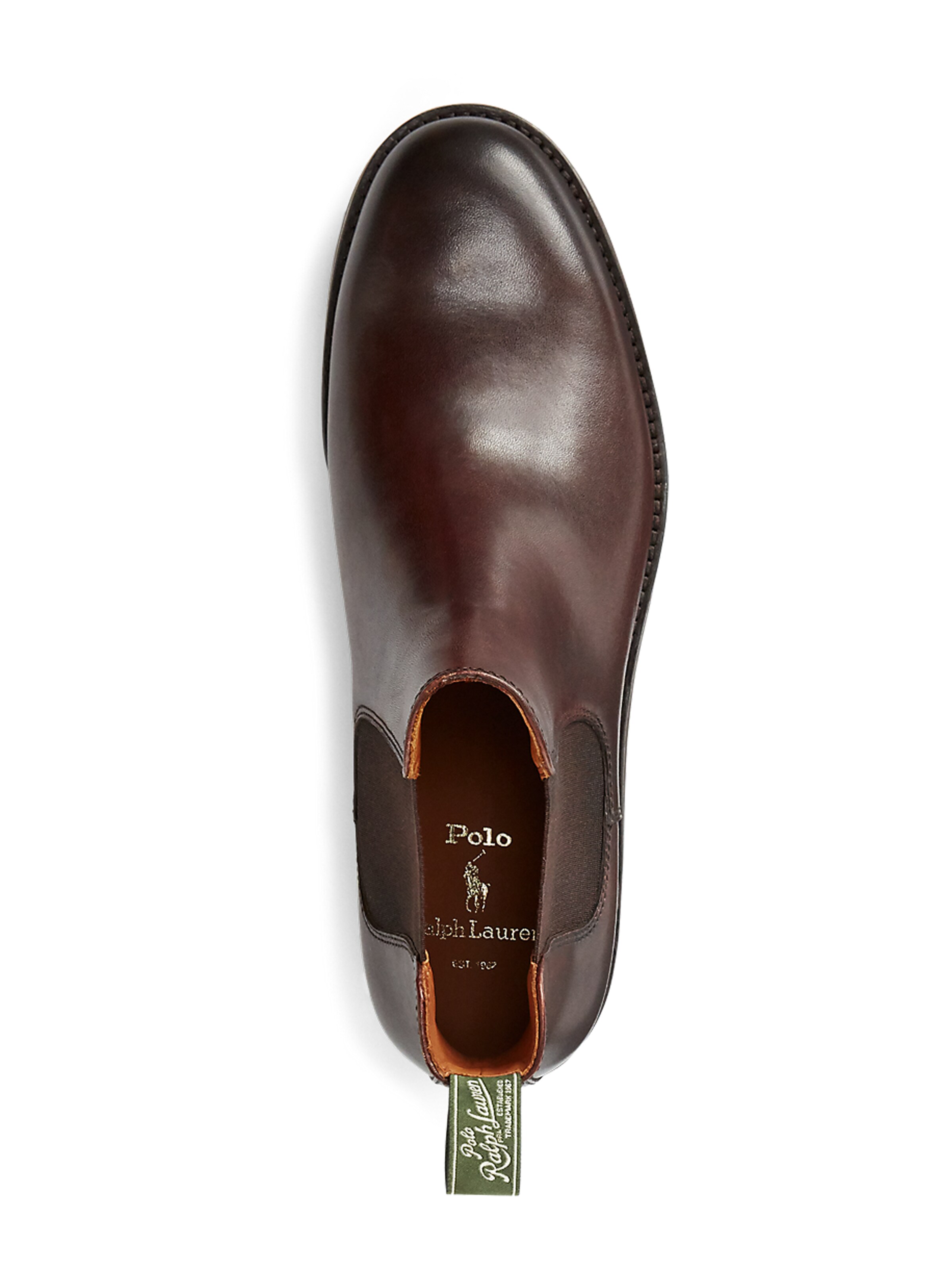 Ghete chelsea 'Bryson' de la Polo Ralph Lauren pe maro