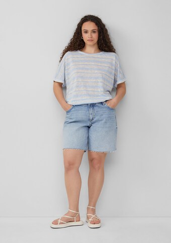 Regular Jean QS en bleu : devant