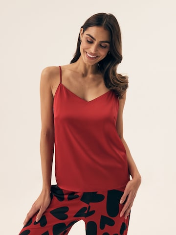 ESOTIQ Pyjama‌‌‌ in Rot