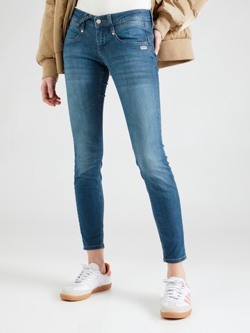 Gang Skinny Jeans '94NENA' in Blauw: voorkant