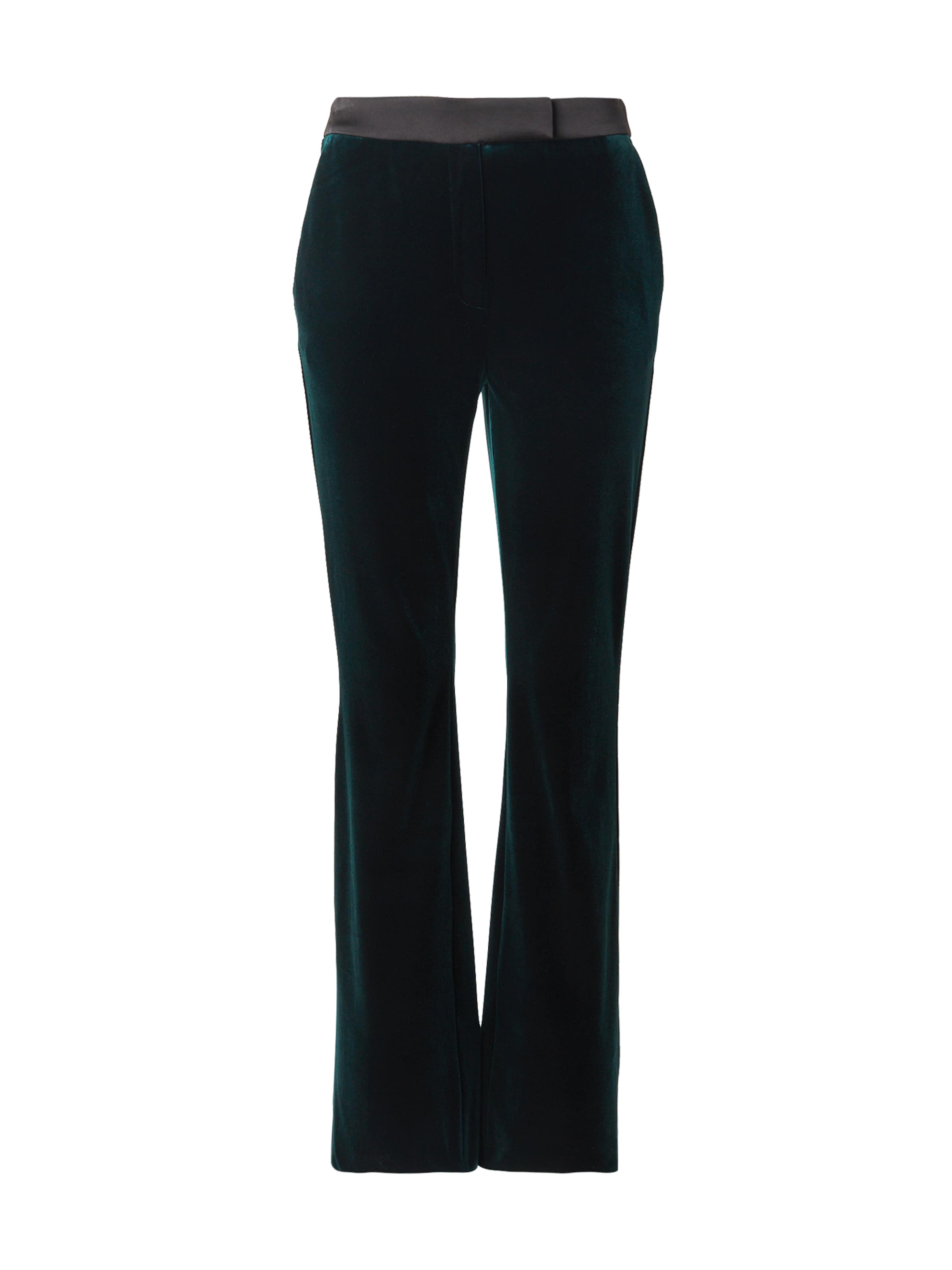 Karl Lagerfeld Levenevä Housut värissä vihreä: etupuoli