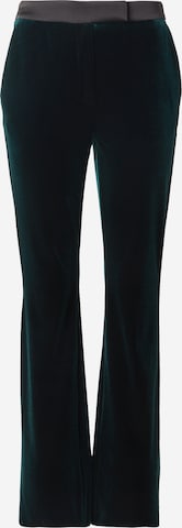 Karl LagerfeldFlared/zvonoliki kroj Hlače - zelena boja: prednji dio