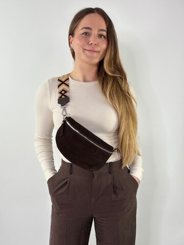 lePelou Gürteltasche 'ONDA medium'‌‌‌‌ in Braun