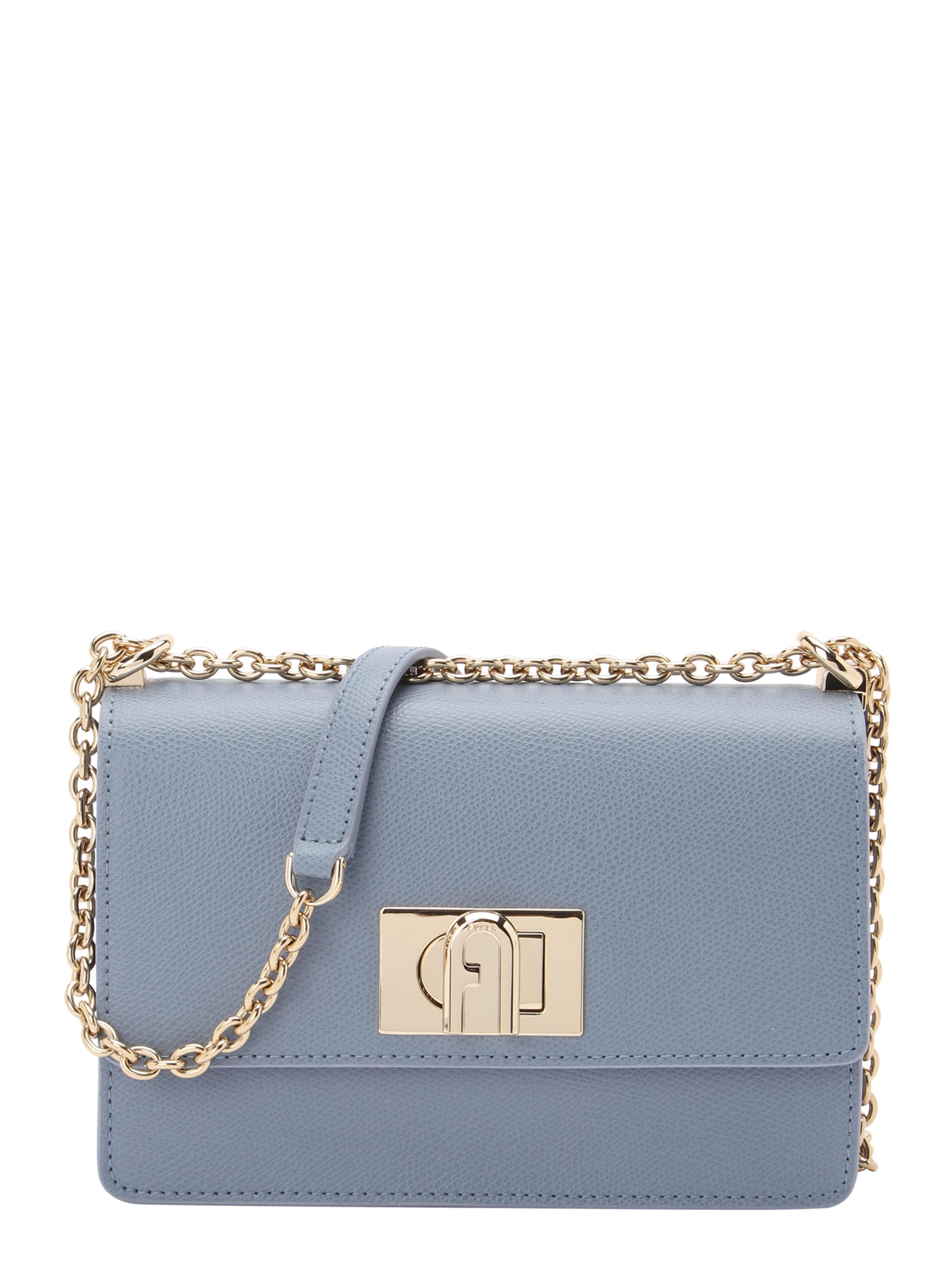 FURLA - Bolso de hombro '1927' en azul: frente