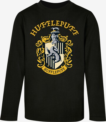 Maglietta 'Harry Potter - Hufflepuff Crest' di ABSOLUTE CULT in nero: frontale