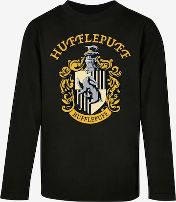 T-Shirt 'Harry Potter - Hufflepuff Crest' ABSOLUTE CULT en noir : devant