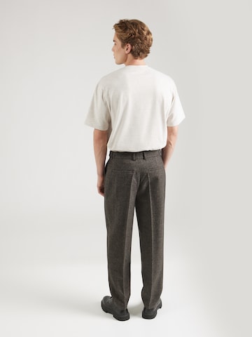 TRAPP Loose fit Trousers with creases in Grey