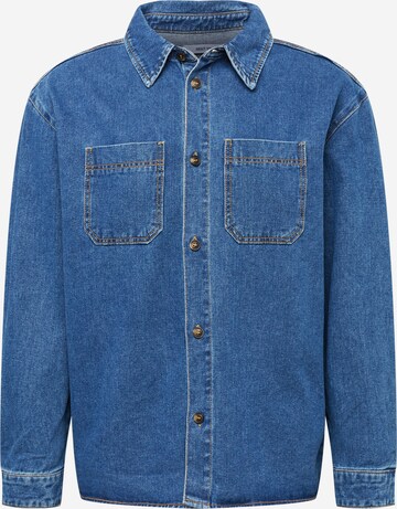 ABOUT YOU Regular fit Button Up Shirt 'Armin' in Blue: front