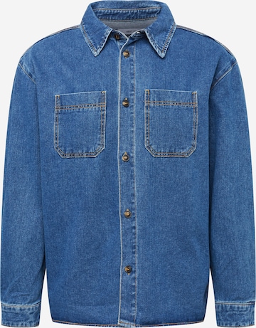 ABOUT YOU Regular fit Button Up Shirt 'Armin' in Blue: front