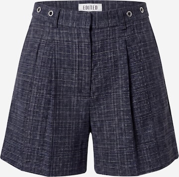 EDITED Regular Shorts 'Eleni' in Blau: Vorderseite