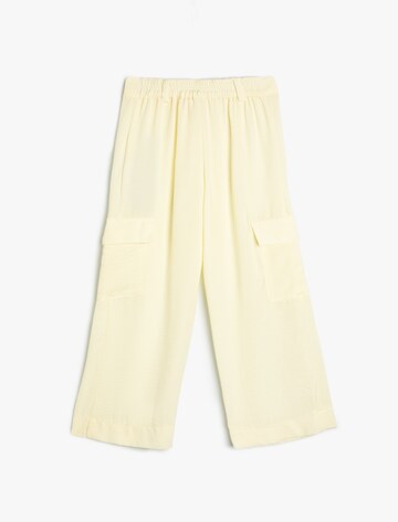 Koton Wide leg Broek in Beige