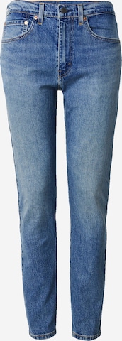 LEVI'S Slimfit Jeans '515' i blå: framsida