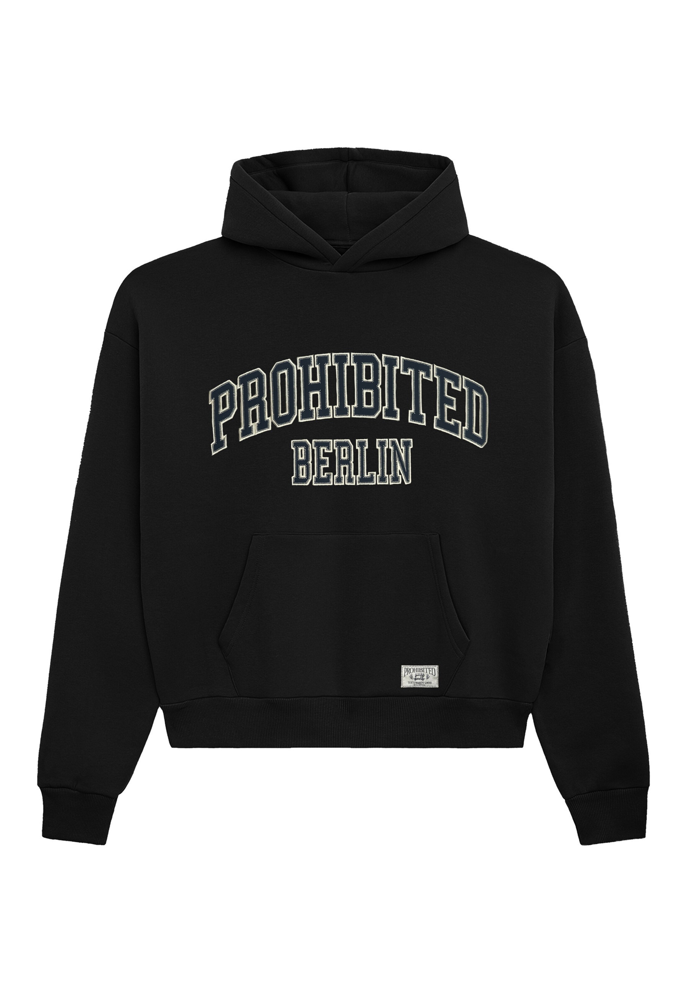 Prohibited Sweatshirt in Black: front