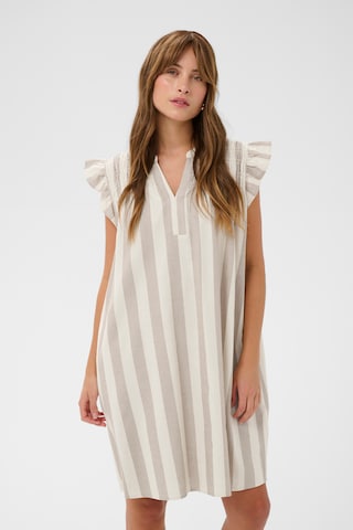 CULTURE Dress 'Kapina' in Beige: front