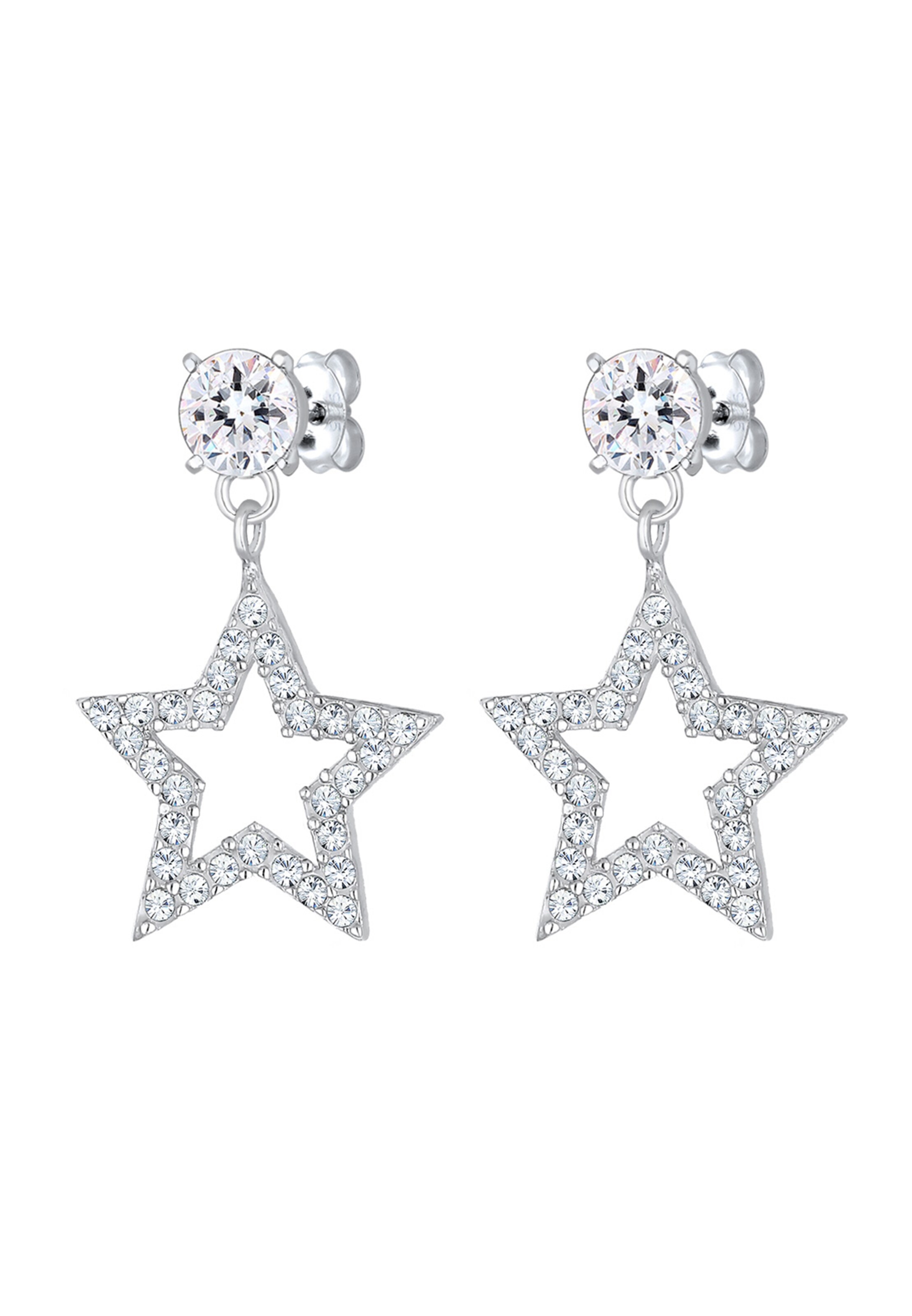 Boucles d'oreilles 'Astro' ELLI en argent
