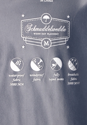 Veste fonctionnelle Schmuddelwedda en bleu