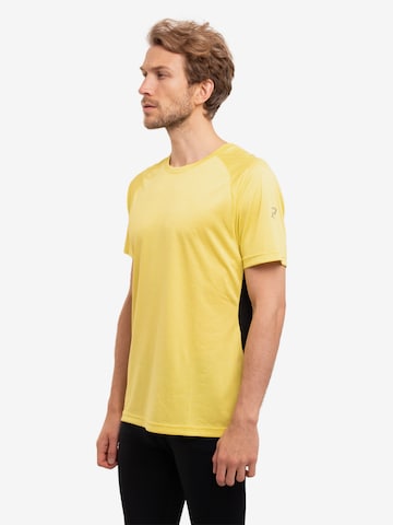 Rukka Λειτουργικό μπλουζάκι 'Maliko' σε κίτρινο: μπροστά