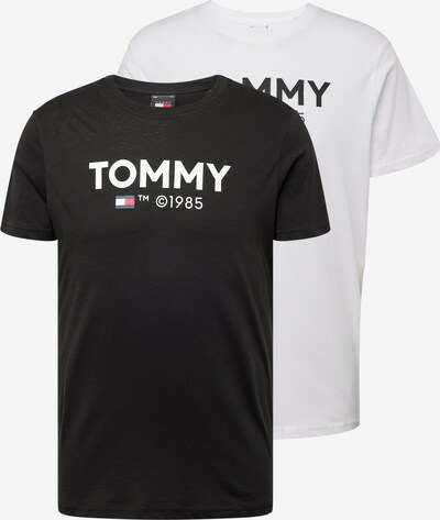 Tommy Jeans T-Shirt en bleu marine / rouge / noir / blanc, Vue avec produit