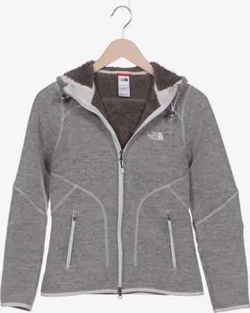THE NORTH FACE Sweatshirt & Zip-Up Hoodie in S in Grey: front