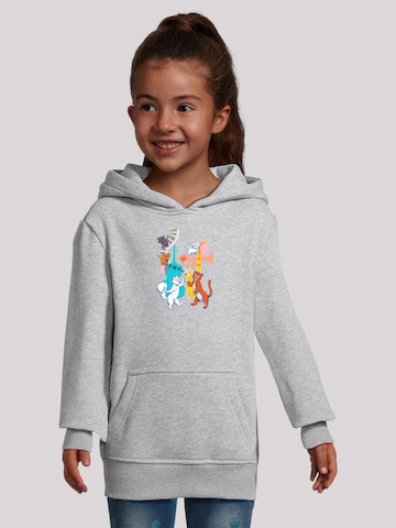 F4NT4STIC Sweatshirt 'Disney Aristocats Dancing' in Grijs: voorkant