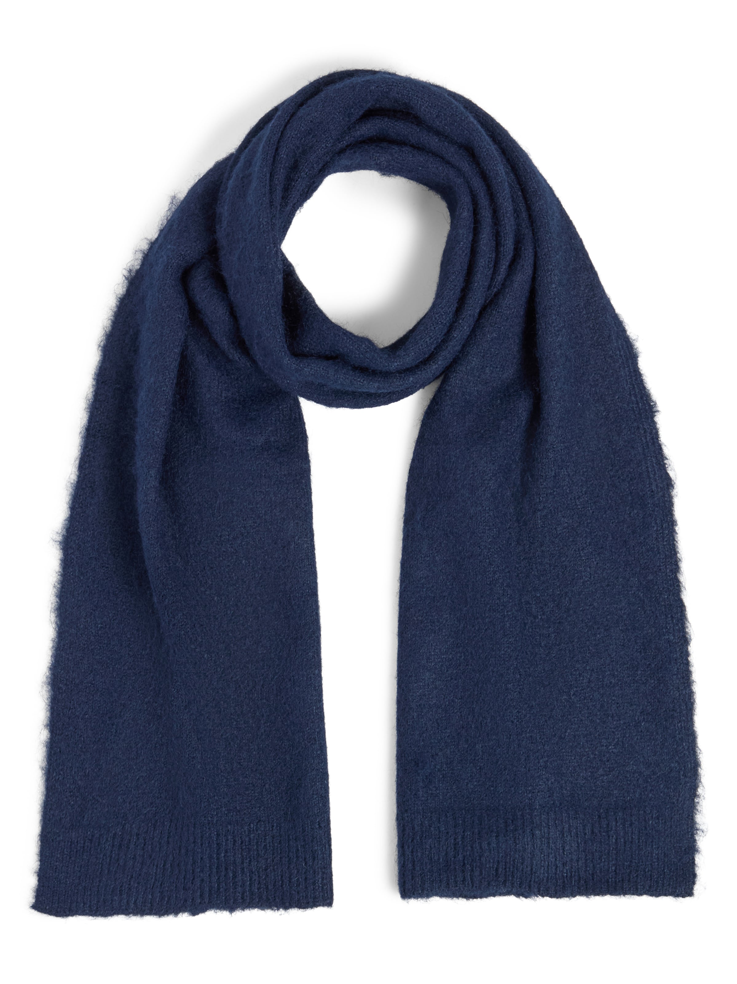 mbym Schal in Blau: Vorderseite