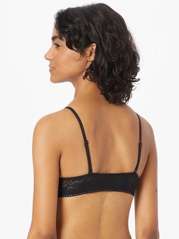 Calvin Klein Underwear Triangle Bra in Black