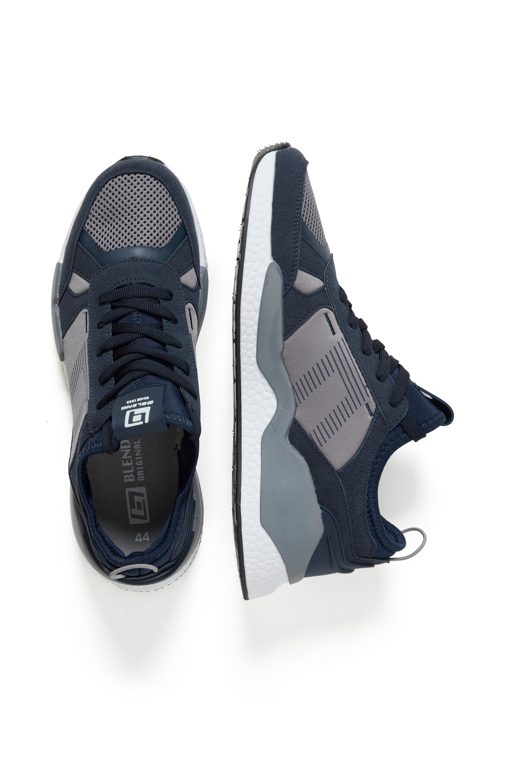 BLEND Platform trainers in Blue