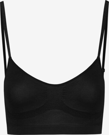 Bye Bra T-shirt Bra 'Seamless Bra' in Black: front