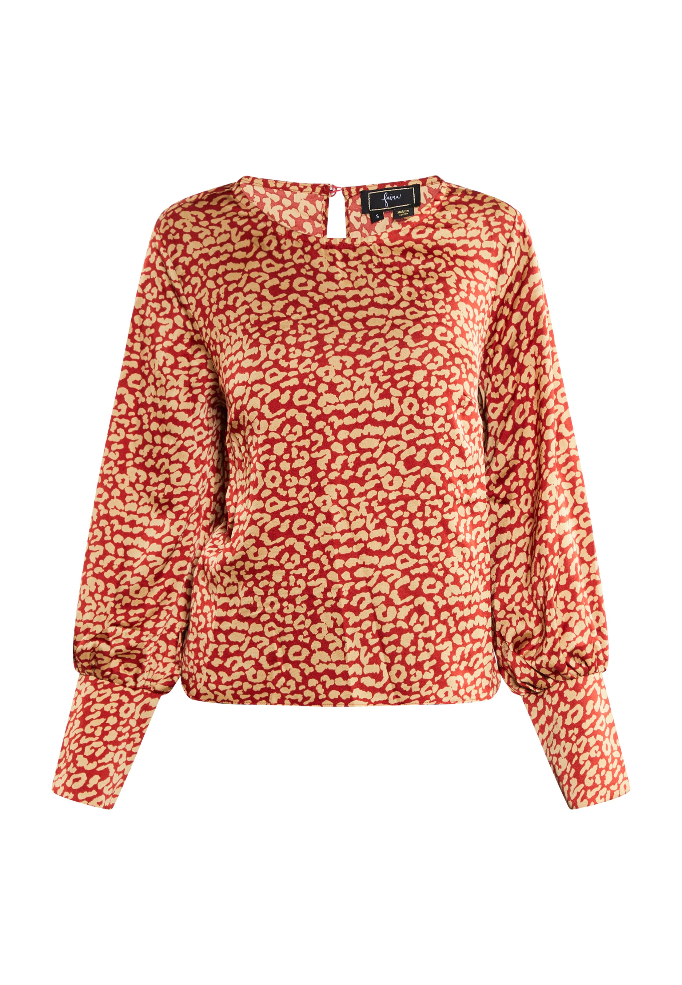 faina Blouse in Red: front