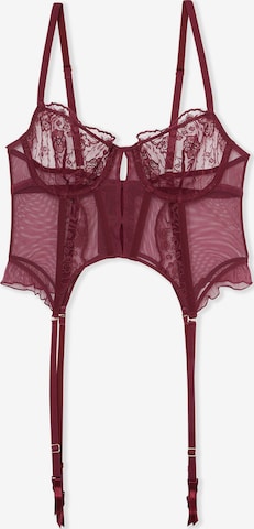 Reggiseno 'Poesie' di ETAM in rosso: frontale