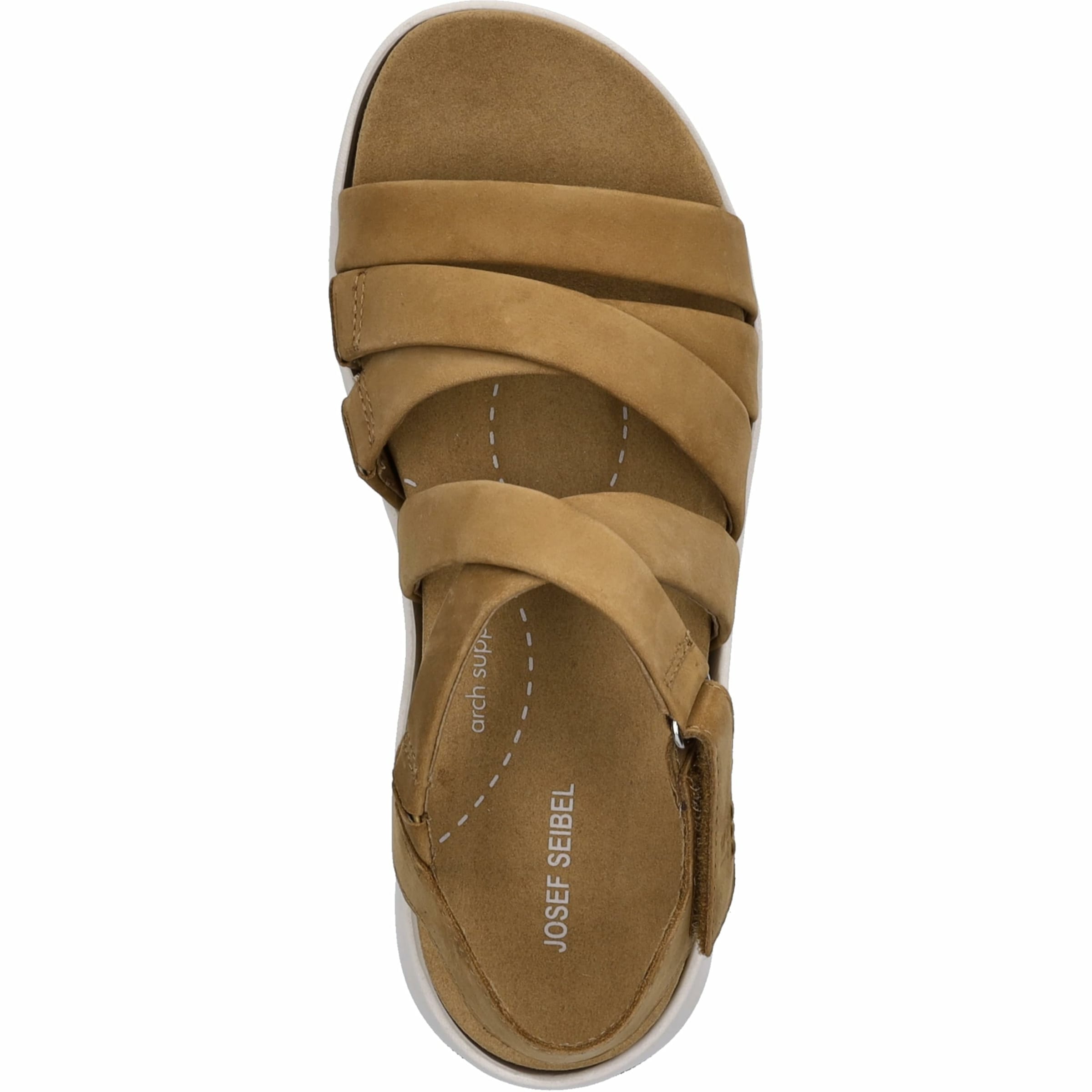 JOSEF SEIBEL Strap sandal in Brown