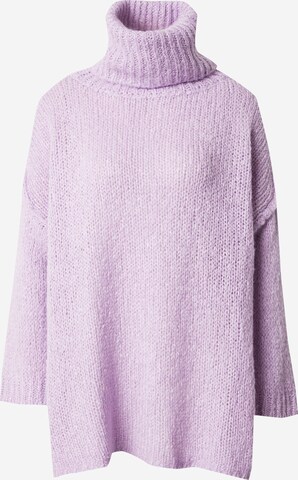 Pull-over oversize 'Be44nja' ZABAIONE en violet : devant