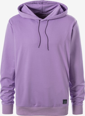 JOHN DEVIN Sweatshirt in Purple: front