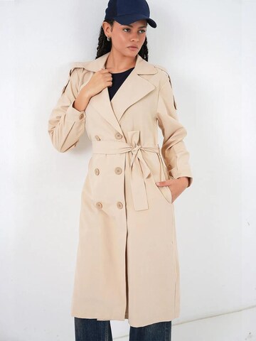 Bigdart Tussenmantel in Beige