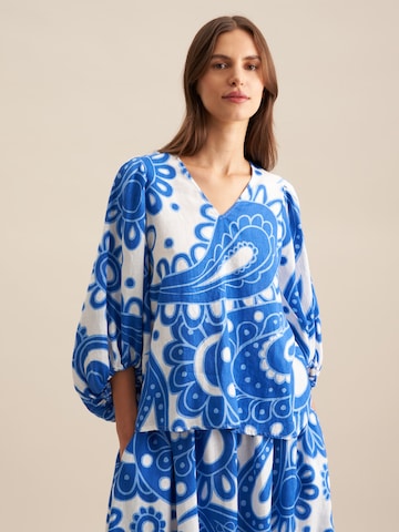 SEIDENSTICKER Shirt 'Schwarze Rose' in Blue