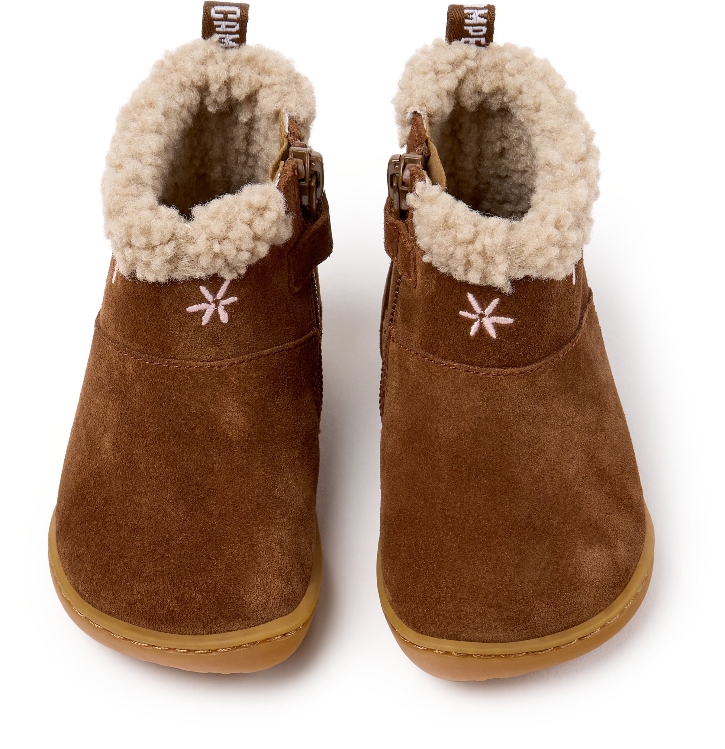 CAMPER - Bota 'Cami' em castanho