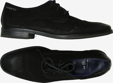 bugatti Halbschuh 43 in Schwarz: Vorderseite