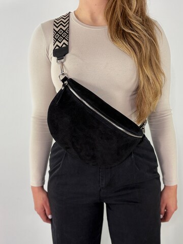 lePelou Fanny Pack 'NOA large' in Black