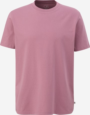 QS T-shirt i rosa: framsida