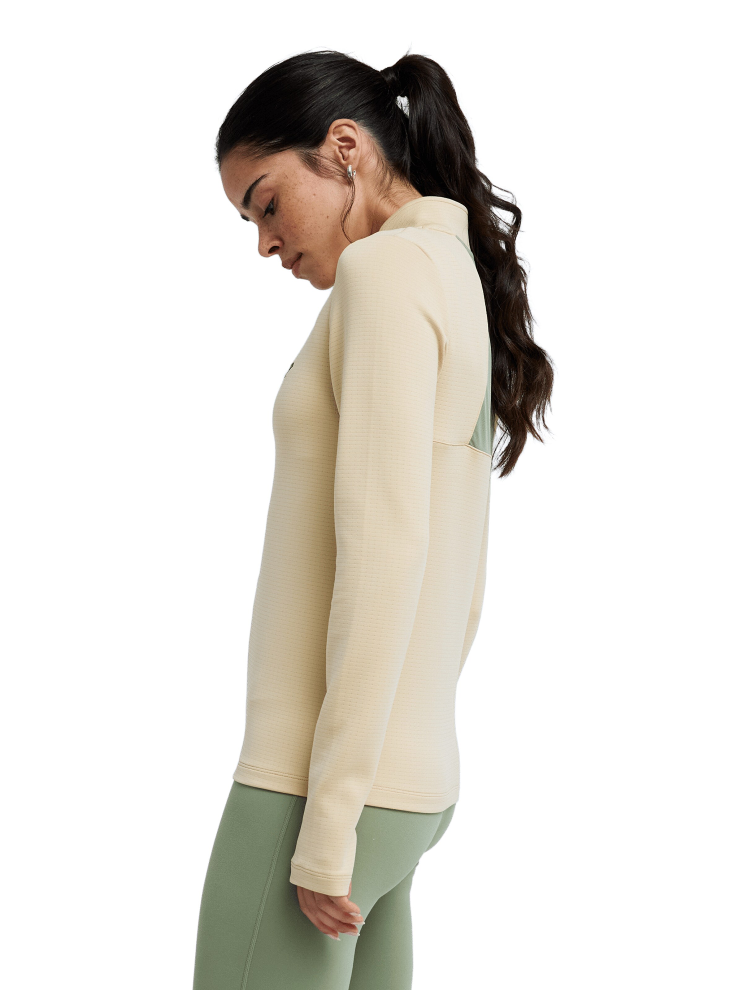 ROXY Performance Shirt 'Boundless Spirit' in Beige