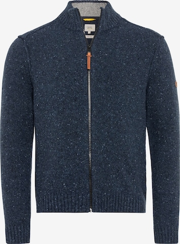 CAMEL ACTIVE Knit Cardigan in Blue: front