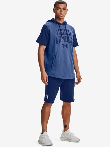 UNDER ARMOUR Regular Sportbroek 'Rival' in Blauw