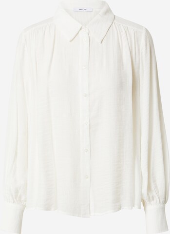 ABOUT YOU Blouse 'Dita' in Wit: voorkant