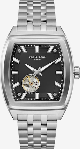 Montre à affichage analogique ' Mercer ' rag & bone en argent : devant