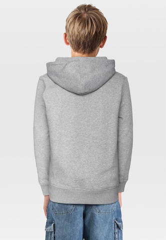 Urban Classics Sweatshirt 'Los Angeles & New York' in Grau